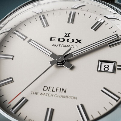 Edox Delfin The Original 1961 Automatic 80143-3m-ain Delfin re-edition 65th Anniversary Limited Edition 265pcs (+ náhradný remienok)