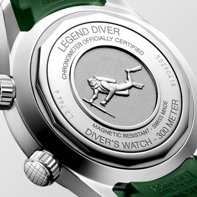 Longines Heritage Legend Diver Automatic Chronometr L3.764.4.06.9