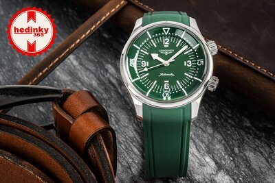 Longines Heritage Legend Diver Automatic Chronometr L3.764.4.06.9
