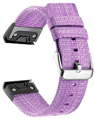 Nylonový remienok Ricardo Cervinia 22mm, Purple, QuickFit