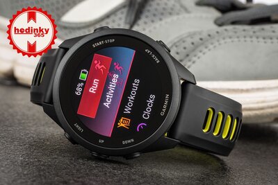 Garmin Forerunner 170 Black/Amp Yellow