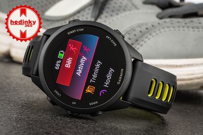 Garmin Forerunner 170 Black/Amp Yellow