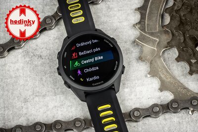 Garmin Forerunner 170 Black/Amp Yellow