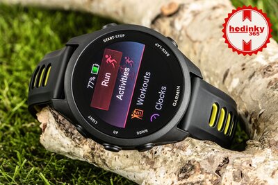 Garmin Forerunner 170 Music Black/Amp Yellow