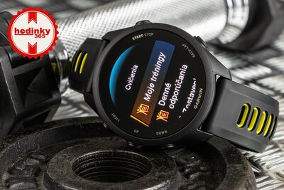 Garmin Forerunner 170 Music Black/Amp Yellow