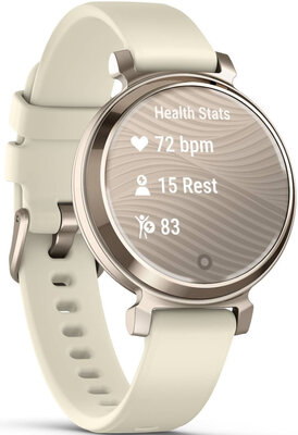 (SK) Garmin Lily 2 Cream Gold / Coconut Silicone Band V2