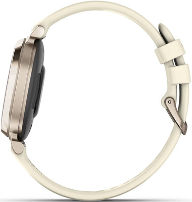 (SK) Garmin Lily 2 Cream Gold / Coconut Silicone Band V2