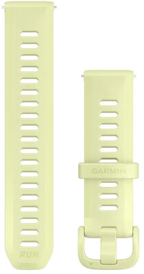 Silikonový řemínek Garmin 20mm, Citron, Quick Release, 010-11251-BC