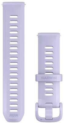 Silikonový řemínek Garmin 20mm, Cool Lavender, Quick Release, 010-11251-BD