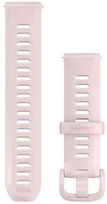 Silikonový řemínek Garmin 20mm, Soft Pink, Quick Release, 010-11251-BE