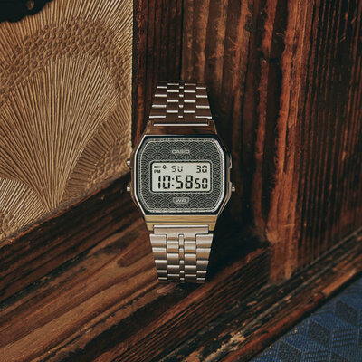Casio Vintage A159WEVJ-7ER Seigaiha