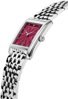 Frederique Constant Classics Carree Ladies Quartz FC-200PI2C6B Blush Edition by Felipao (+ prívesok)