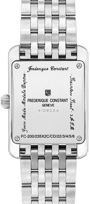 Frederique Constant Classics Carree Ladies Quartz FC-200PI2C6B Blush Edition by Felipao (+ prívesok)