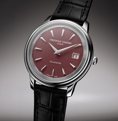 Frederique Constant Classics Moneta Solarmetre FC-120BRG3S6 (+ náhradný remienok)