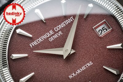 Frederique Constant Classics Moneta Solarmetre FC-120BRG3S6 (+ náhradný remienok)