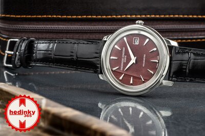 Frederique Constant Classics Moneta Solarmetre FC-120BRG3S6 (+ náhradný remienok)