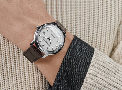Frederique Constant Classics Moneta Solarmetre FC-120W3S6 (+ náhradný remienok)