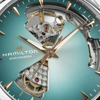 Hamilton Jazzmaster Lady Automatic Open Heart H32215143