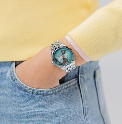 Hamilton Jazzmaster Lady Automatic Open Heart H32215143