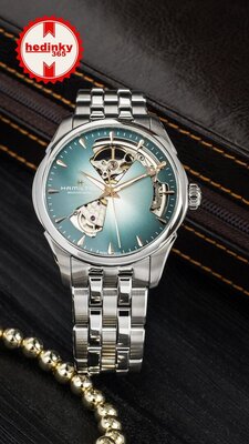 Hamilton Jazzmaster Lady Automatic Open Heart H32215143