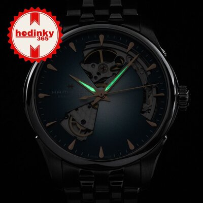 Hamilton Jazzmaster Lady Automatic Open Heart H32215143
