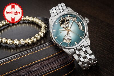 Hamilton Jazzmaster Lady Automatic Open Heart H32215143