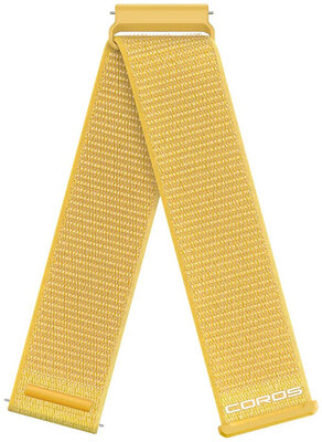 Nylonový popruh Coros (pro Apex 4 46mm, Nomad), žltý, Quick Release