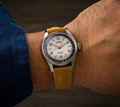 Oris Big Crown Pointer Date Lou Gehrig Limited Edition 2130pcs Automatic 01 754 7785 4091-Set (+ náhradný remienok)