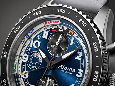 Alpina Startimer Pilot Automatic Chronograph AL-570NW4S46 IFR x Watch Angels Limited Edition 300pcs