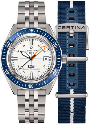 Certina DS Super PH2000M Automatic Powermatic 80 C050.607.44.011.02 (+ náhradný remienok)