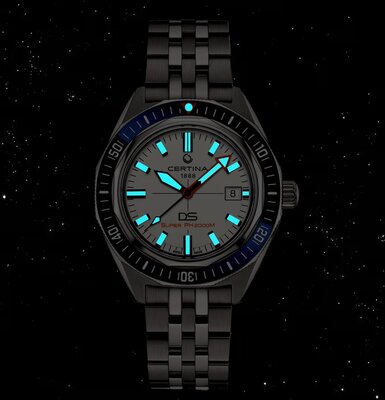 Certina DS Super PH2000M Automatic Powermatic 80 C050.607.44.011.02 (+ náhradný remienok)