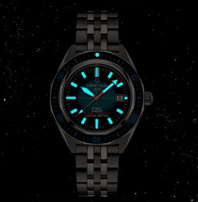 Certina DS Super PH2000M Automatic Powermatic 80 C050.607.44.041.10 Limited Edition 1959 pcs (+ náhradný remienok)