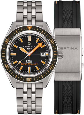 Certina DS Super PH2000M Automatic Powermatic 80 C050.607.44.051.02 (+ náhradný remienok)