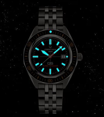 Certina DS Super PH2000M Automatic Powermatic 80 C050.607.44.051.02 (+ náhradný remienok)