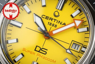 Certina DS Super PH2000M Automatic Powermatic 80 C050.607.44.361.02 (+ náhradný remienok)