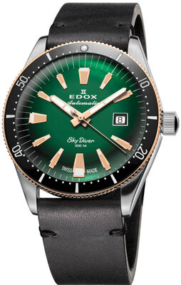 Edox SkyDiver Automatic Date 80126-357RNM-VIR Limited Edition (+ náhradný remienok)