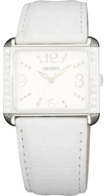 Kožený remienok Orient UDEELSW 20mm (pre model QCBD), biely