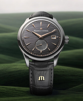 Maurice Lacroix 1975 Legacy Automatic Small Second 756207-SS001-330-2 Vagues du Jura Limited Edition 500pcs