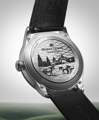 Maurice Lacroix 1975 Legacy Automatic Small Second 756207-SS001-330-2 Vagues du Jura Limited Edition 500pcs
