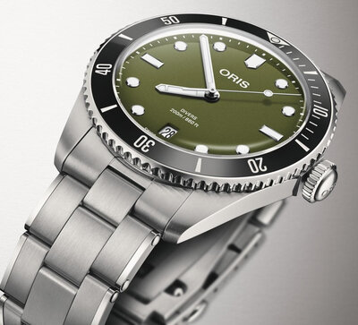 Oris Divers Date Automatic 01 733 7795 4057-Set (+ náhradný remienok)