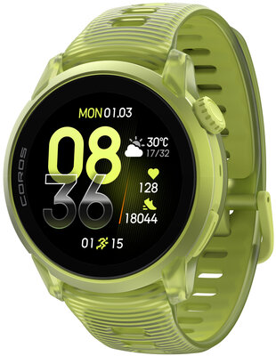 Coros Pace 4 Neon Yellow / Silicone Band