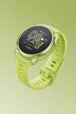 Coros Pace 4 Neon Yellow / Silicone Band
