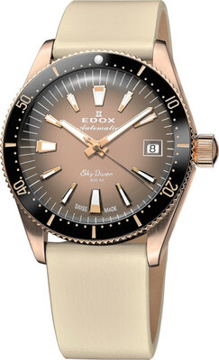 Edox SkyDiver 38 Date Automatic 80131-37rnc-vdbei (+ náhradný remienok)