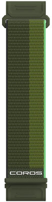 Nylonový remienok Coros (pre Vertix 2), zelený, QuickFit
