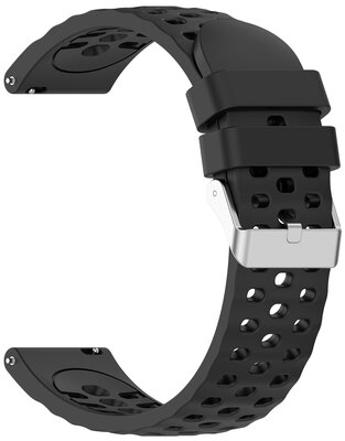 Silikónový remienok Amazfit 20 mm (pro Active 3 Premium), Black