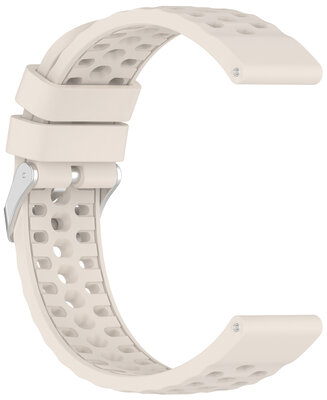 Silikónový remienok Amazfit 20 mm (pro Active 3 Premium), Cream