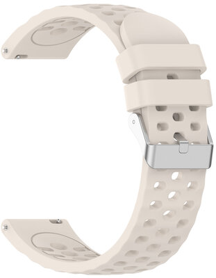 Silikónový remienok Amazfit 20 mm (pro Active 3 Premium), Cream