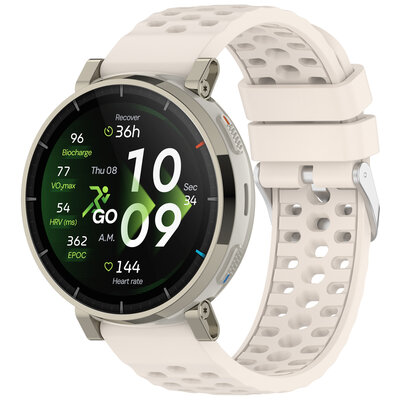 Silikónový remienok Amazfit 20 mm (pro Active 3 Premium), Cream