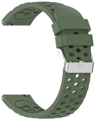 Silikónový remienok Amazfit 20 mm (pro Active 3 Premium), Dark Green