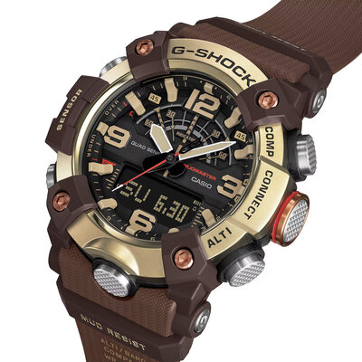 Casio G-Shock Mudmaster GG-B100XMH-5AER Carbon Core Guard Master in Horizon Gold Series